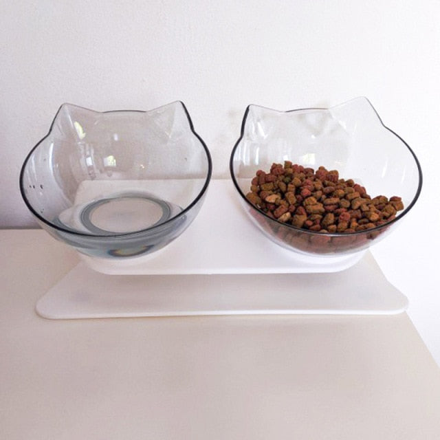 Anti-Vomit Cat Bowl (Elevated)