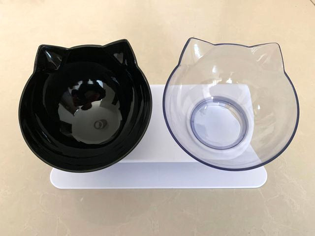 Anti-Vomit Cat Bowl (Elevated)