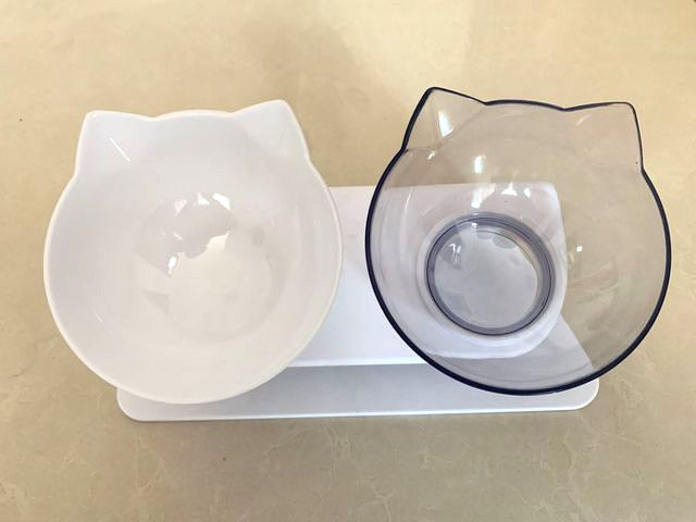 Anti-Vomit Cat Bowl (Elevated)