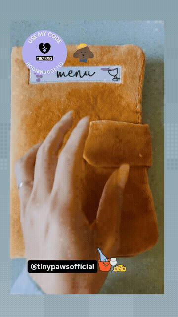 Snuffle Safari felt pockets opening GIF