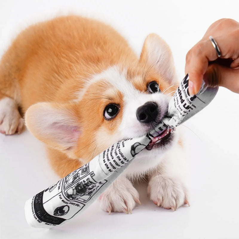 A safe outlet for bite, shake and tug