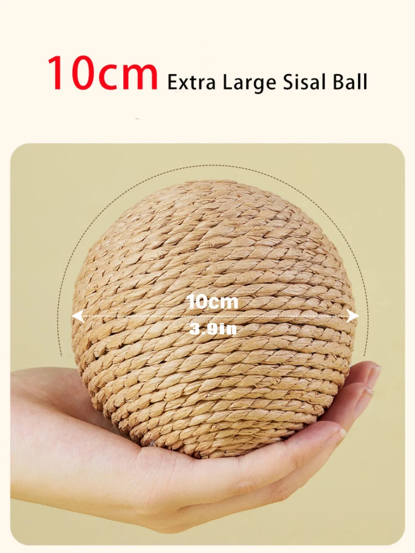 Sisal Scratching Ball (Cats)